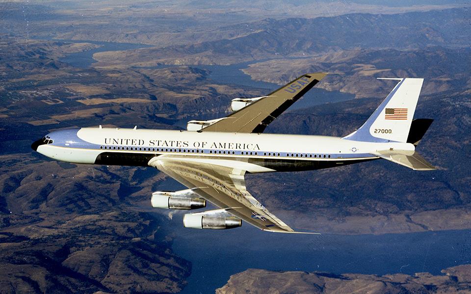 Boeing 707 ve službách Air Force One (Zdroj: Boeing)